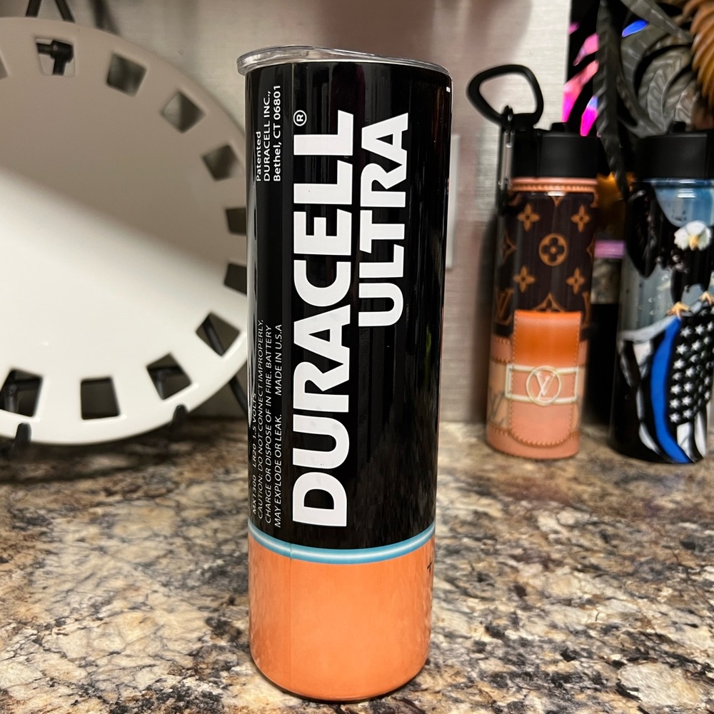 Custom Tumbler - Battery